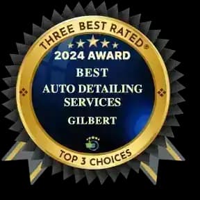 Three Best Rated 2024 award for Best Auto Detailing Services in Gilbert