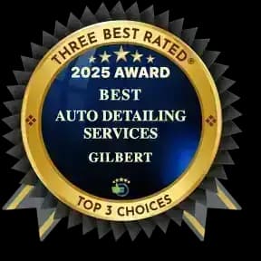 Three Best Rated 2025 award for Best Auto Detailing Services in Gilbert